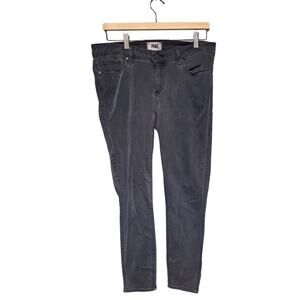 Women's 32 Paige Jeans Skinny Highrise Classic NormCore Casual Dark Wash Grey